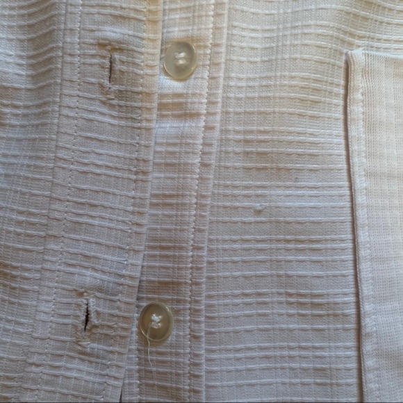 70s Disco Suit sexy white pant set Small Vintage - Picture 7 of 11